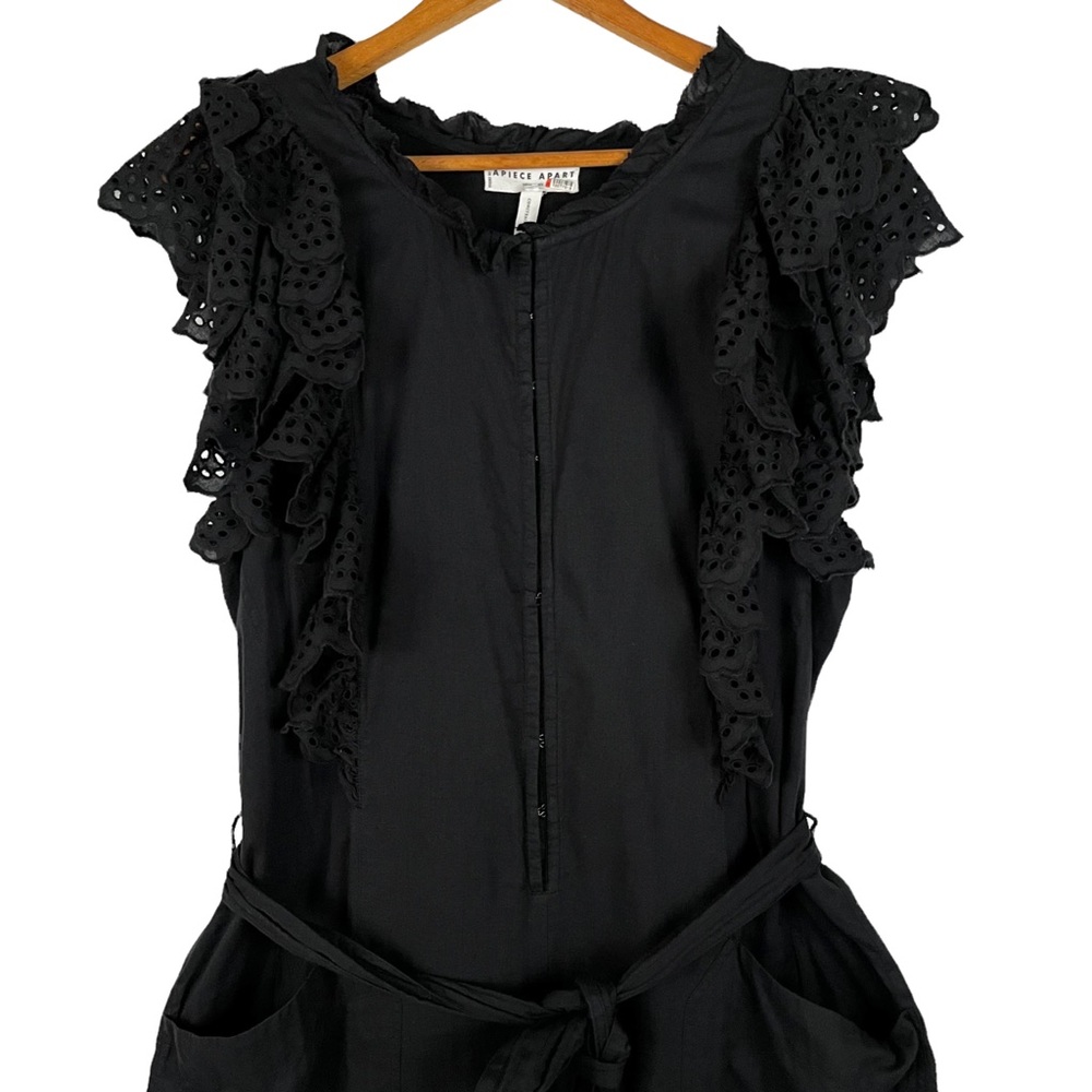 APIECE APART Ruffled Eyelet jumpsuit - Picture 10 of 13